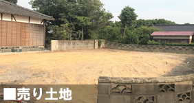 売地物件の土地写真